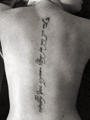 Tattoos For Girls Tumblr Back