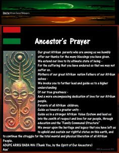 rbg-ancestor-prayer-poster by RBG Communiversity via Slideshare More