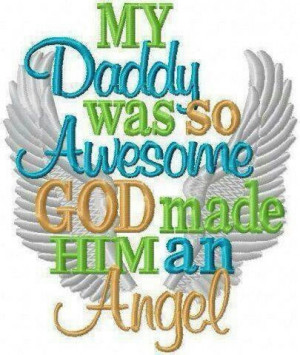 love you and miss you Daddy! Happy Father's Day :)