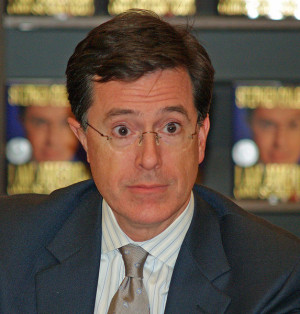 Stephen Colbert on being a Christian nation…
