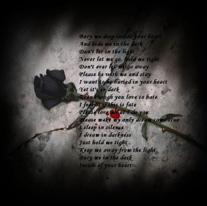 gothic love poem Image