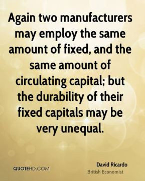 David Ricardo Finance Quotes | QuoteHD