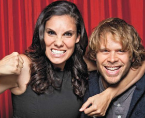 ... and Eric Christian Olsen at the TV Giude Hot List Photo Booth 2013 (x