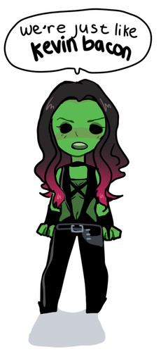 Gamora Guardians of the Galaxy Chibi