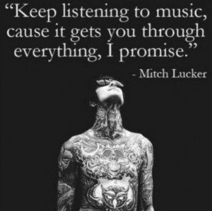 Mitch Lucker: This Man, Music Therapy, Mitch Lucker, Quotes Music ...