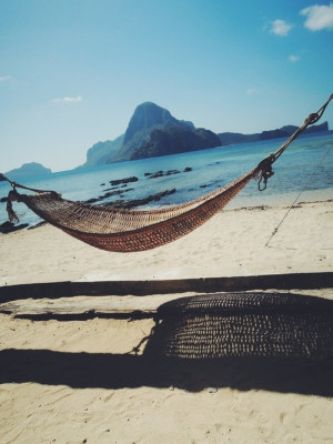 Relaxing hammock
