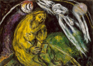 Marc Chagall, The Prophet Jeremiah. Oil on canvas, 1968. Musée ...