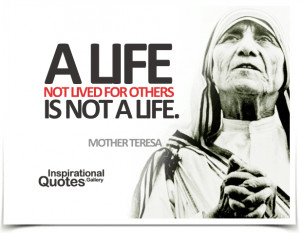 Helping Others Quotes Mother Teresa Quote by mother teresa.