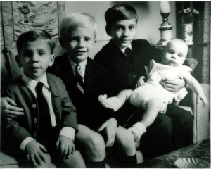 Margaret Truman Daniel 39 s four sons as children