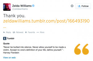Robin Williams' daughter Zelda back on Twitter after trolls forced her ...