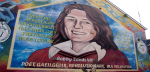 Bobby Sands - Mural in Belfast