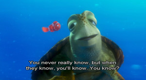 finding nemo, quote, quotes, turtle, turtles