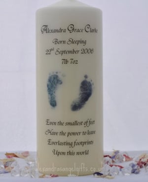 ... graveside candle - stillbirth / baby loss / sids / miscarriage