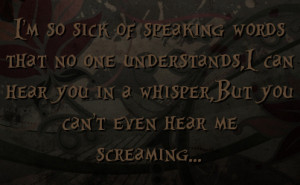 No One Understands Me Quotes