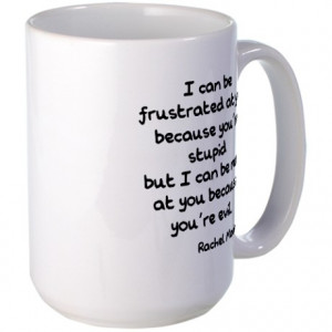 Evil Quote Gifts > Evil Quote Mugs > Rachel Maddow Stupid Evil Large ...