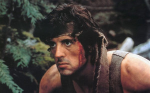 Like a gangsta Ray Mears': Stallone in First Blood