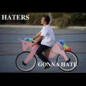 Haters can't hate one this