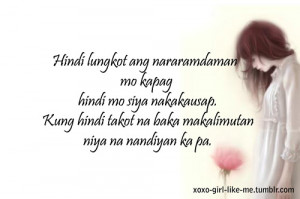 Love Quotes Tagalog Sweet Tumblr