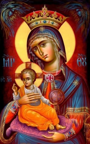 mary mother of god clip art