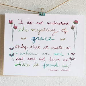 love this quote, and I want this print.
