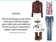Walt Stone And Sadie Kane Sadie kane's first outfit in