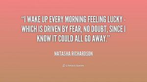 Feeling Lucky Quotes