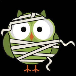 Halloween Mummy Owl SVG cutting files for scrapbooking halloween svg ...
