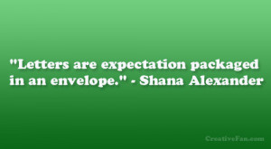 Shana Alexander Quote