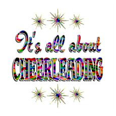 About Cheerleading Wall Art Poster