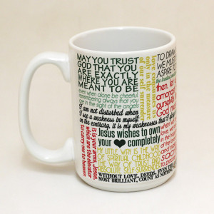 St Therese of Lisieux Quote Mug (#25228)