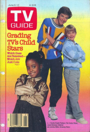 Cosby Show), Jason Bateman (Valerie) and Jeremy Miller (Growing Pains ...