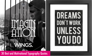 ... Motivational Typography Quotes Design Examples for your inspiration