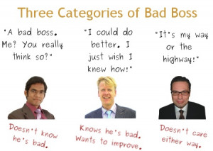 Categories Of A Bad Boss