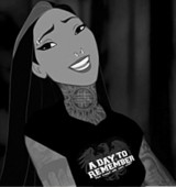 rock princess alice ariel punk pocahontas Mulan snow white Disney ...