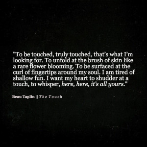 Beau Taplin Quotes