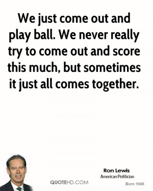 Ron Lewis Quotes