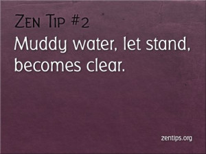 Muddy water