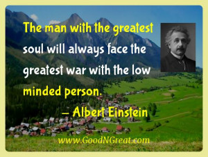Albert Einstein Inspirational Quotes - The man with the greatest soul ...