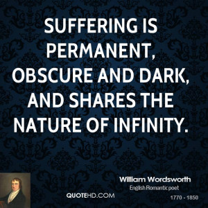 Suffering is permanent, obscure and dark, And shares the nature of ...
