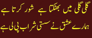 download free Urdu Shayri and Share on Facebook