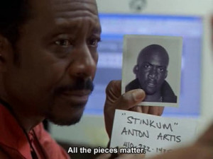 Lester Freamon from The Wire.