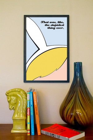 Fionna the Human // Adventure Time Minimalist Quote Poster // 11x17 ...