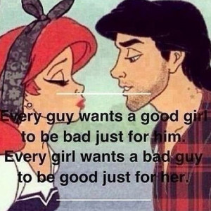 Good girls bad boys, Ariel and Eric