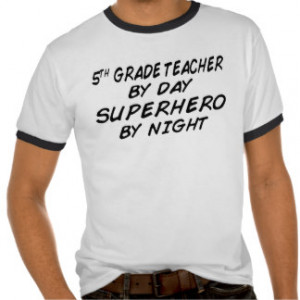 Superhero by Night - 5th Grade Tee Shirts