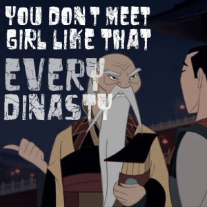 Disney Princess Day #14- Best Mulan quote countdown-Pick your least ...