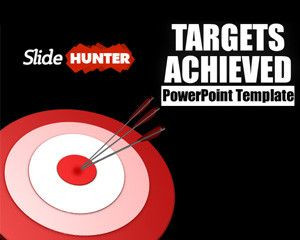 Free Target Achieved PowerPoint Template