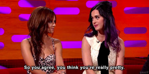 graham norton Mean Girls Katy Perry cheryl cole but really i hate them ...
