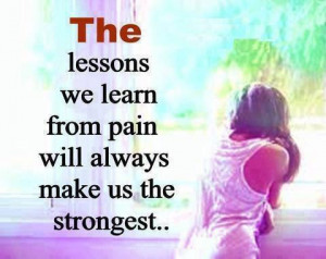 Lessons Pain