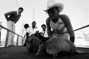 Neg Lot SS Chipper Boat Texan Jim Hightower hosting Texas style recept