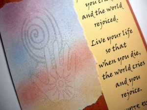 When You Were Born Bookmark Card with by TheMusesCall on Etsy, $4.50